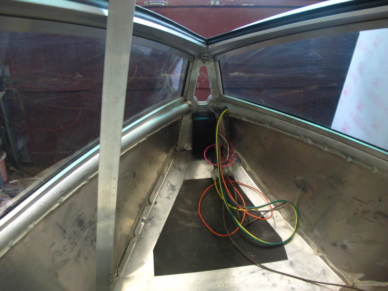 Inside view of mounting